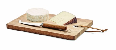 Logotrade advertising product image of: Acacia wood cheese board set Hannover